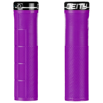 Deity KnuckleDuster Lock On Grip - Purple