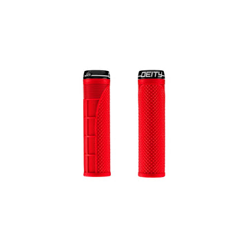 Deity Megattack Lock On Grip - Red
