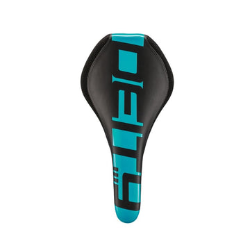 Deity Speedtrap AM Cromo Saddle - Bronze Turquoise Black