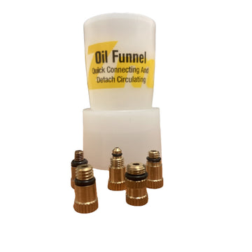 EZMTB Pro Plastic Funnel - 5 Adaptors