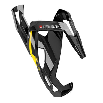 Elite Bottle Cage Custom Race Plus - Gloss Black/Yellow