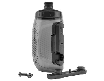FIDLOCK DRINK BOTTLE TWIST BIKE BASE SET Translucant BLACK 450ML