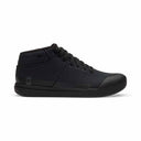 Fox Union Canvas Mid Flat Shoe - Black -