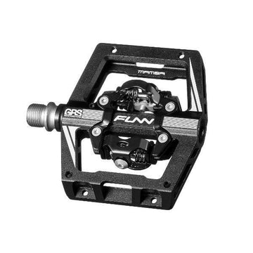 FUNN Pedals - Mamba S SPD - Two Sided - Small Platform - Black