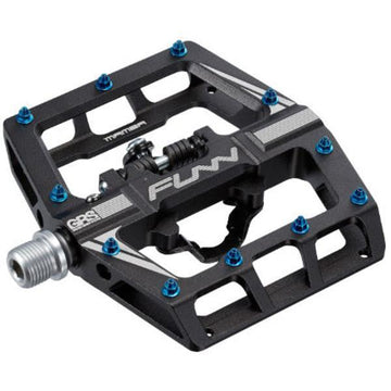 FUNN Pedals - Mamba SPD - One Sided Large Platform - Black