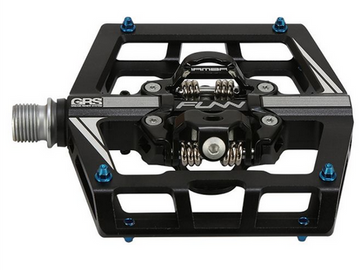 FUNN Pedals - Mamba SPD - Two Sided Large Platform - Black