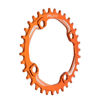 FUNN Solo 104 BCD Chain Ring - Narrow Wide - Orange -