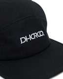 Dharco 5 Panel Hat - Black