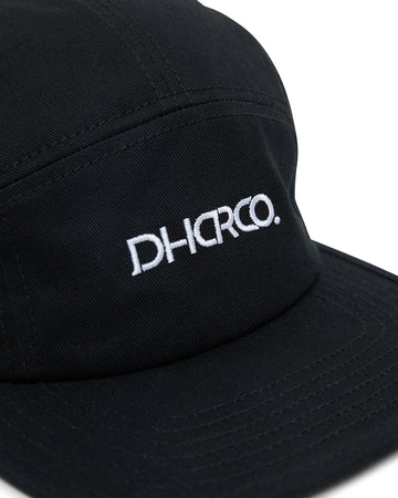 Dharco 5 Panel Hat - Black