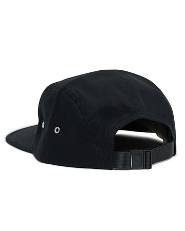 Dharco 5 Panel Hat - Black