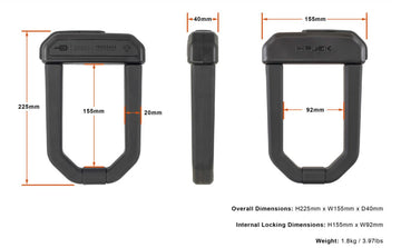 HIPLOK D1000 - Black