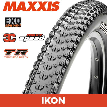 Maxxis Ikon - 26 X 2.20 Folding 120TPI EXO 3C MaxxSpeed TR Default Title