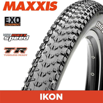 Maxxis Ikon - 29 X 2.35 - Folding TR - EXO 120 TPI - MaxxSpeed XC - Black