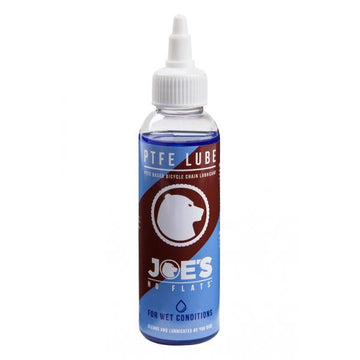 JOES NO-FLATS Lubricant 125mL - WET CONDITIONS - Teflon PTFE Based - Mini Drop Nozzle