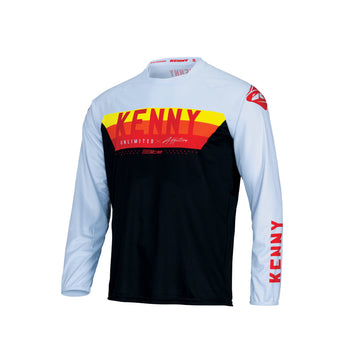 Kenny Racing Long Sleeve Elite Jersey - Black Red-