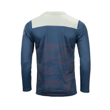 Kenny Racing Long Sleeve Elite Jersey - Camo Blue -