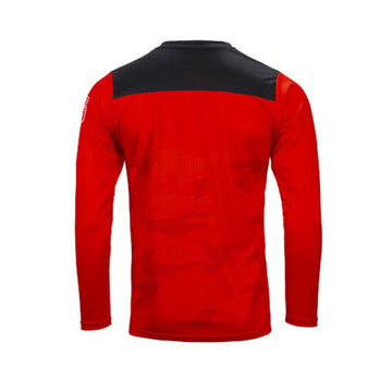 Kenny Racing Long Sleeve Elite Jersey - Camo Red -