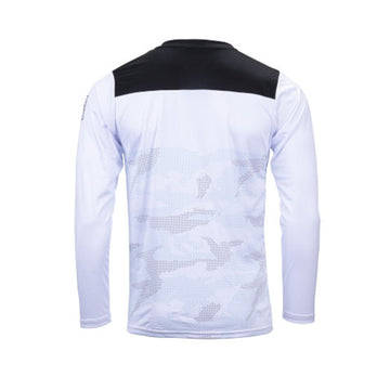 Kenny Racing Long Sleeve Elite Jersey - Camo White -