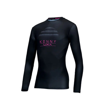 Kenny Racing Women's Long Sleeve Charger Jersey - Sun Black -