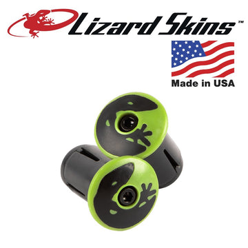 Lizard Skins Handlebar Plug - Hyper Green