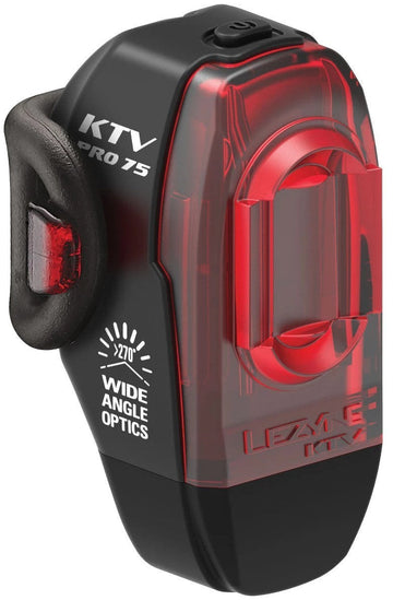 Lezyne KTV Pro Drive 75lm USB LED Rear Light Black/Red