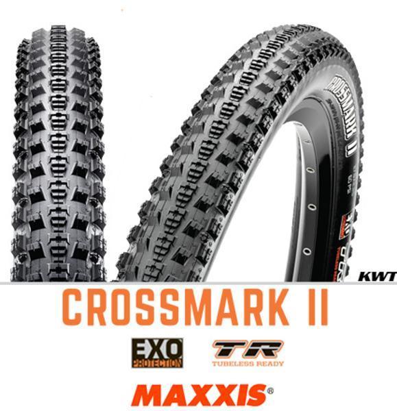 Maxxis Crossmark II - 27.5 X 2.25 - Folding TR - EXO 60 TPI - Dual