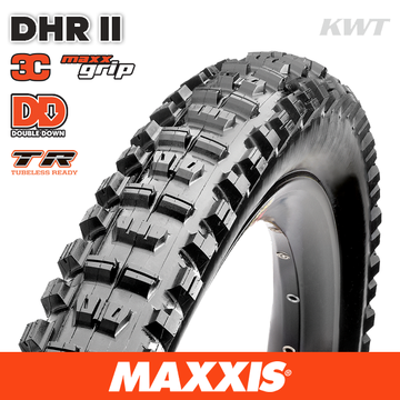 Maxxis Minion DHR II - 29 X 2.40 WT Folding DD 3C MaxxGrip TR