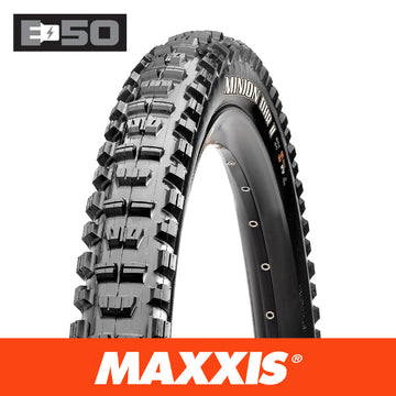 Maxxis Minion DHRII- 29 X 2.40 - E-50 eBike Folding TR 60x2 - DH 3C MaxxTerra - Black