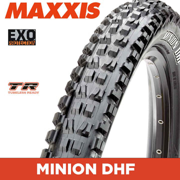 Maxxis Minion DHF - 29 X 2.60 WT Folding 60TPI EXO TR Black Default Title