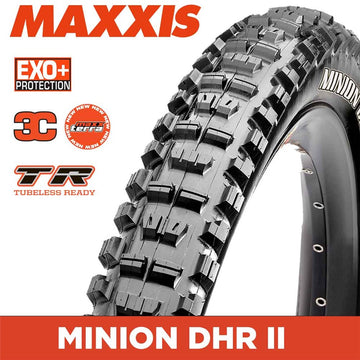 Maxxis Minion DHR II 27.5 X 2.60 - MaxxTerra V2 EXO+ - TR