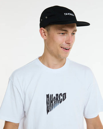Dharco 5 Panel Hat - Black
