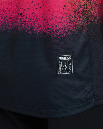 Dharco Mens Short Sleeve Jersey - Black Snake -