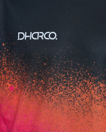 Dharco Mens Short Sleeve Jersey - Black Snake -