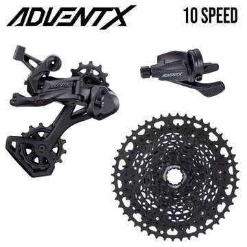 MICROSHIFT Groupset MTB - ADVENT X - 1x10 - Steel Cass 11-48T