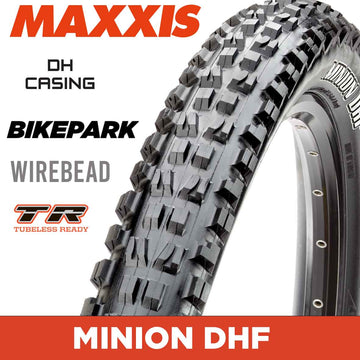 Maxxis Minion DHF - 29 X 2.50 WT - - Wirebead Tubeless Ready - 60TPIx2 DH Casing Default Title