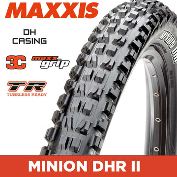 Maxxis Minion DHF - 29 X 2.50 Folding 60TPIx2 DH 3C MaxxGrip TR Default Title