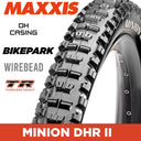 Maxxis Minion DHR II - 29 X 2.40 - Wirebead Tubeless Ready - 60TPIx2 DH Casing Default Title