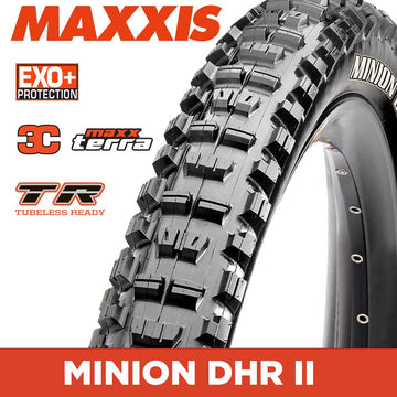 Maxxis Minion DHR II - 27.5 X 2.80 PLUS Folding 60TPI EXO+ 3C MaxxTerra TR Default Title