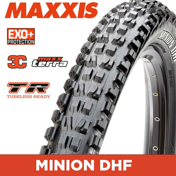 Maxxis Minion DHF - 27.5 X 2.60 WT Folding 60TPI EXO+ 3C MaxxTerra TR Default Title