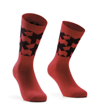 MONOGRAM SOCKS EVO - VIGNACCIA RED -