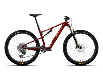 27 Santa Cruz Blur CC - X0 AXS RSV Kit - Gloss Tart Cherry -