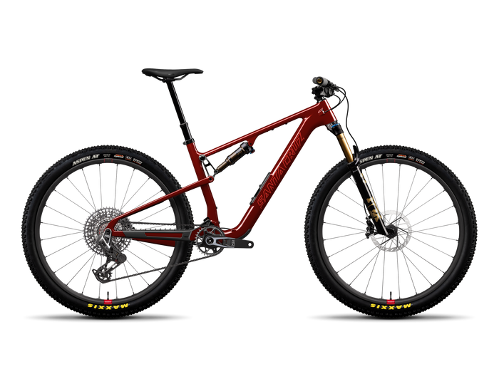 27 Santa Cruz Blur CC - X0 AXS RSV Kit - Gloss Tart Cherry -