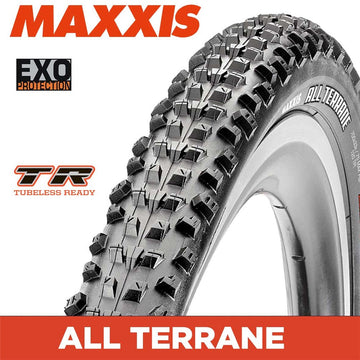 Maxxis All Terrane - 700 X 33 Folding Carbon Bead 120 TPI - Dual Compound - TR