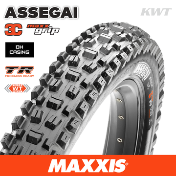 Maxxis Assegai 29 x 2.50WT 60 TPI Folding 3C Maxx Grip (TR)