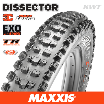 Maxxis Dissector - 27.5 X 2.40 WT Folding EXO 3C MaxxTerra TR