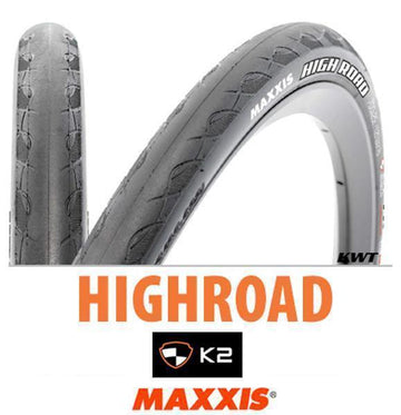 Maxxis HIGHROAD 700 X 28 FOLDING 120TPI - K2 KEVLAR PROTECTION - SILICA HYPR COMPOUND