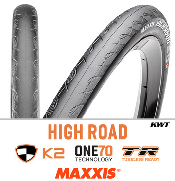Maxxis HIGHROAD 700 X 28 FOLDING 170 TPI TUBELESS READY