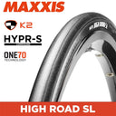 Maxxis High Road - SL 700 X 28C HYPR-S K2 ONE70 FOLD 170TPI
