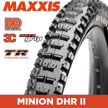 Maxxis Minion DHR II - 29 X 2.40 WT Folding DD 3C MaxxGrip TR
