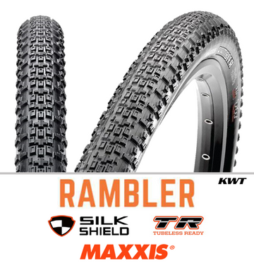 Maxxis RAMBLER 700 X 45 FOLDING 60 TPI SILK SHILED TR